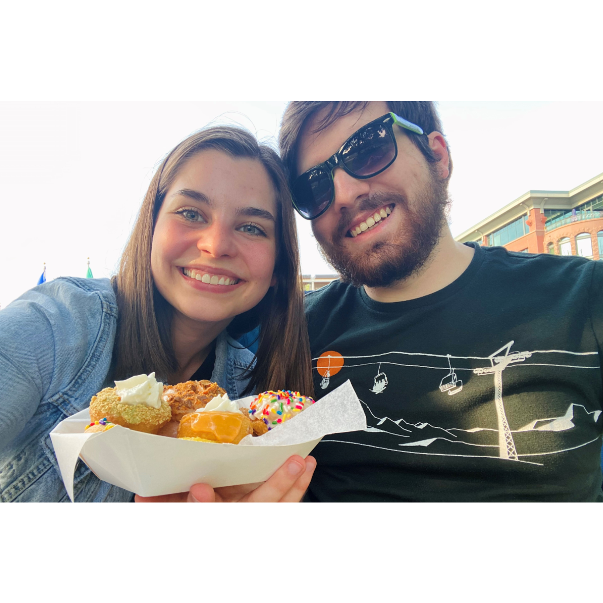 We had a fun year testing out food trucks for the big day!
