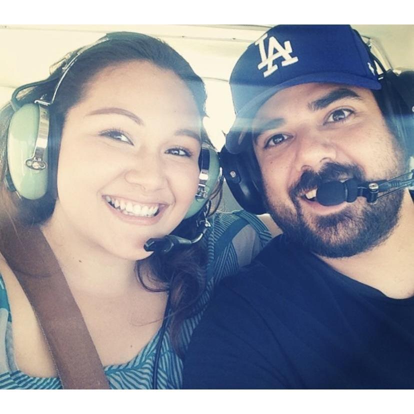 Airman with his co-pilot <3
