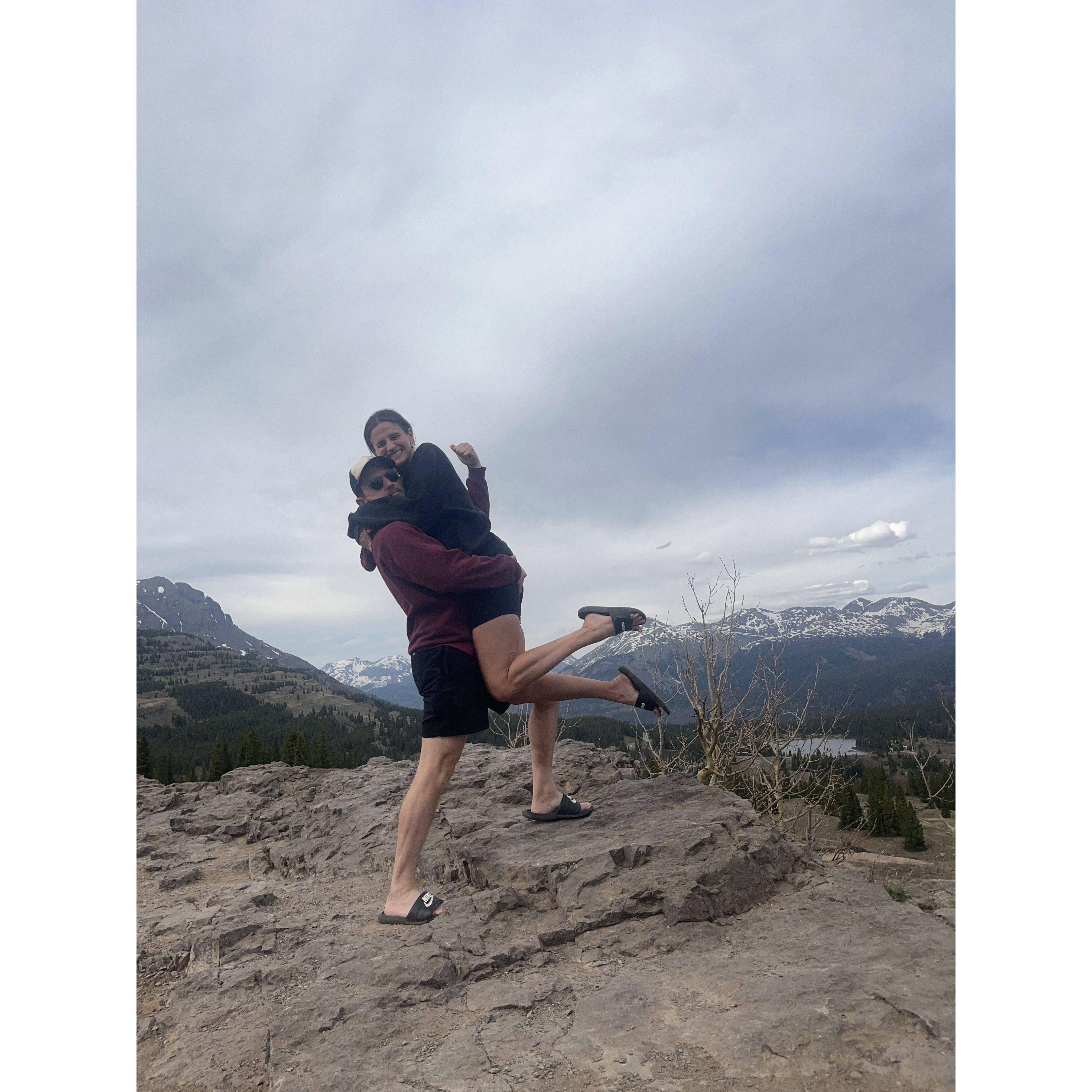 We're on top of the world