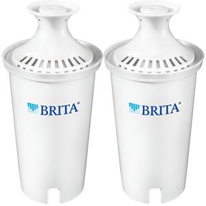 Brita Standard Water Filter, Standard Replacement Filters for Pitchers and Dispensers, BPA Free - 2 Count