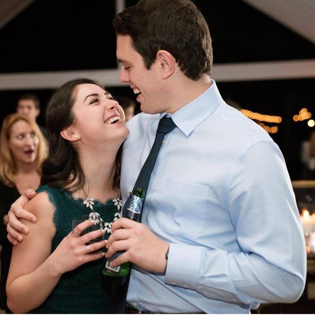 Oct 2016: So many smiles. This one in particular is from Lauren's Florence roommate's wedding in Texas.