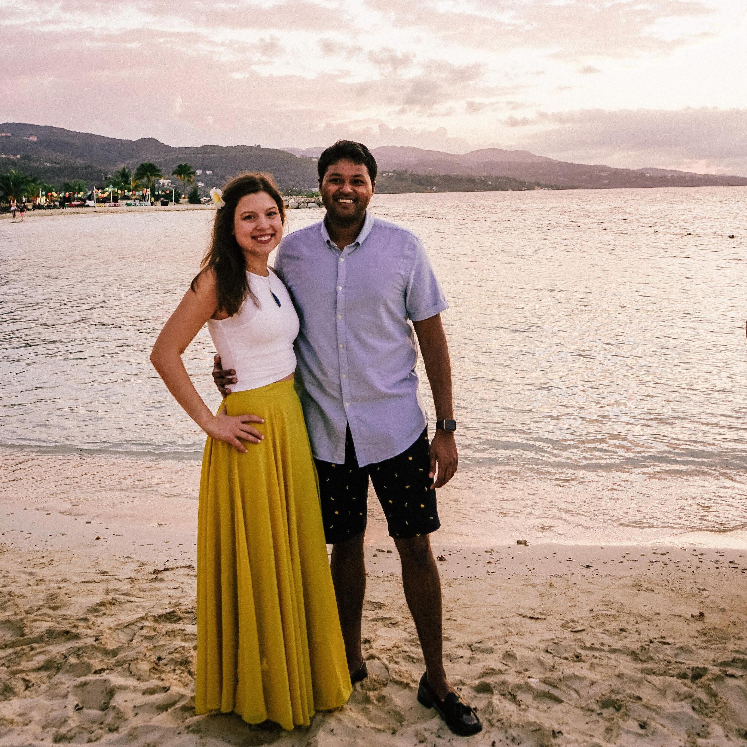 In Jamaica for Caitlin's wedding! The last international trip before Covid. March 2020