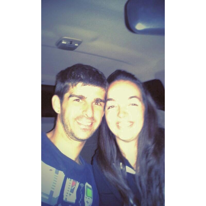 The first picture of us together! From about 6 months after we met