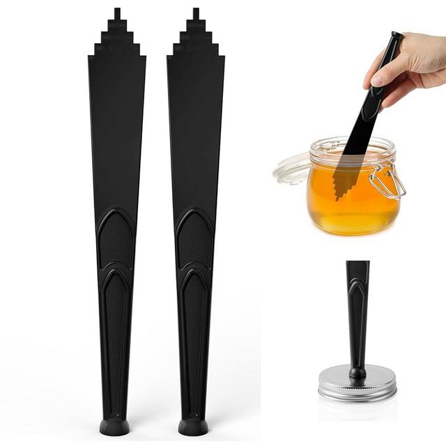 Pisol Magnetic Jar Lid Lifter and Canning Bubble Popper Remover Measurer, 3 In 1 Canning Tools Supplies for Pot Home (2PCS)