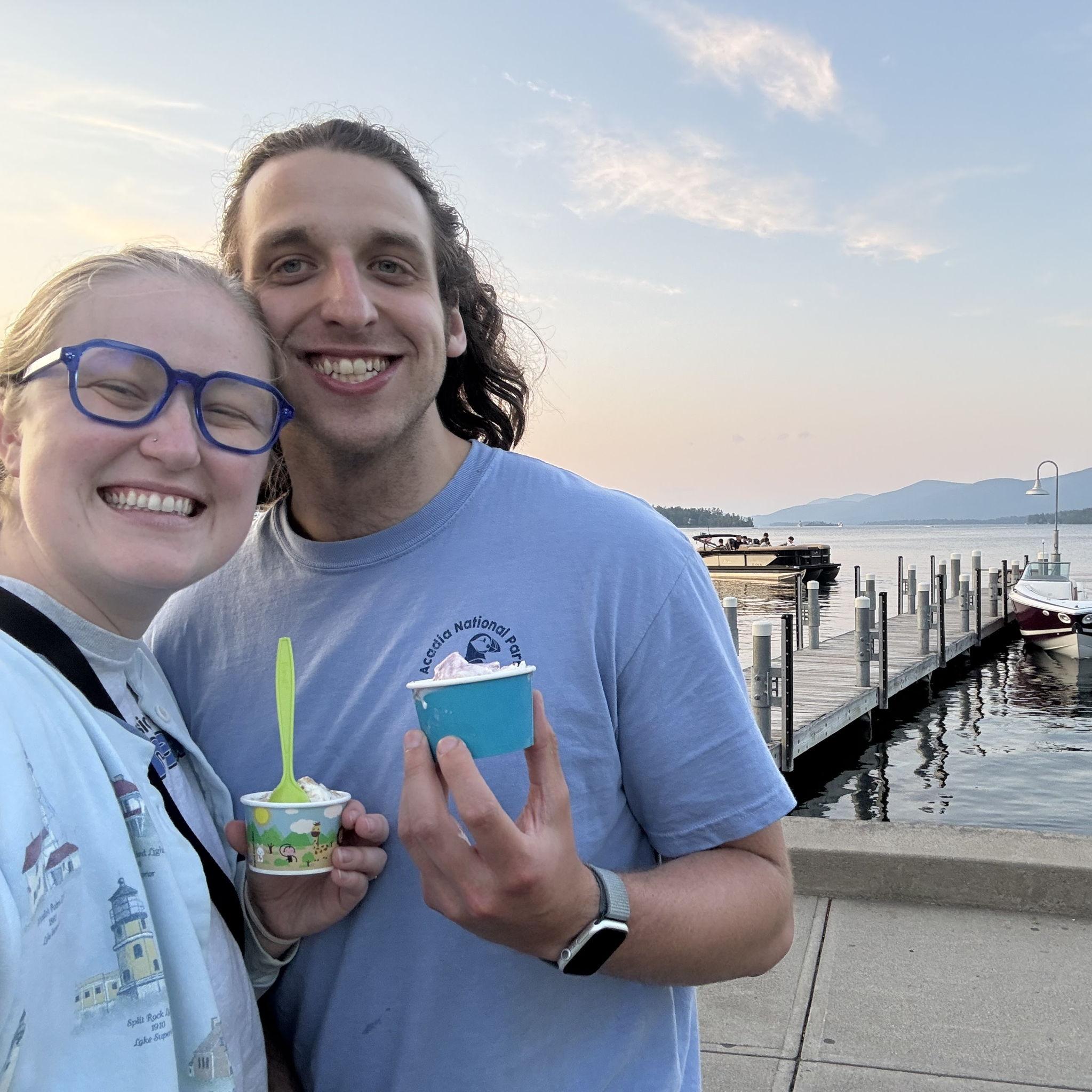 Ice Cream at Lake George, NY