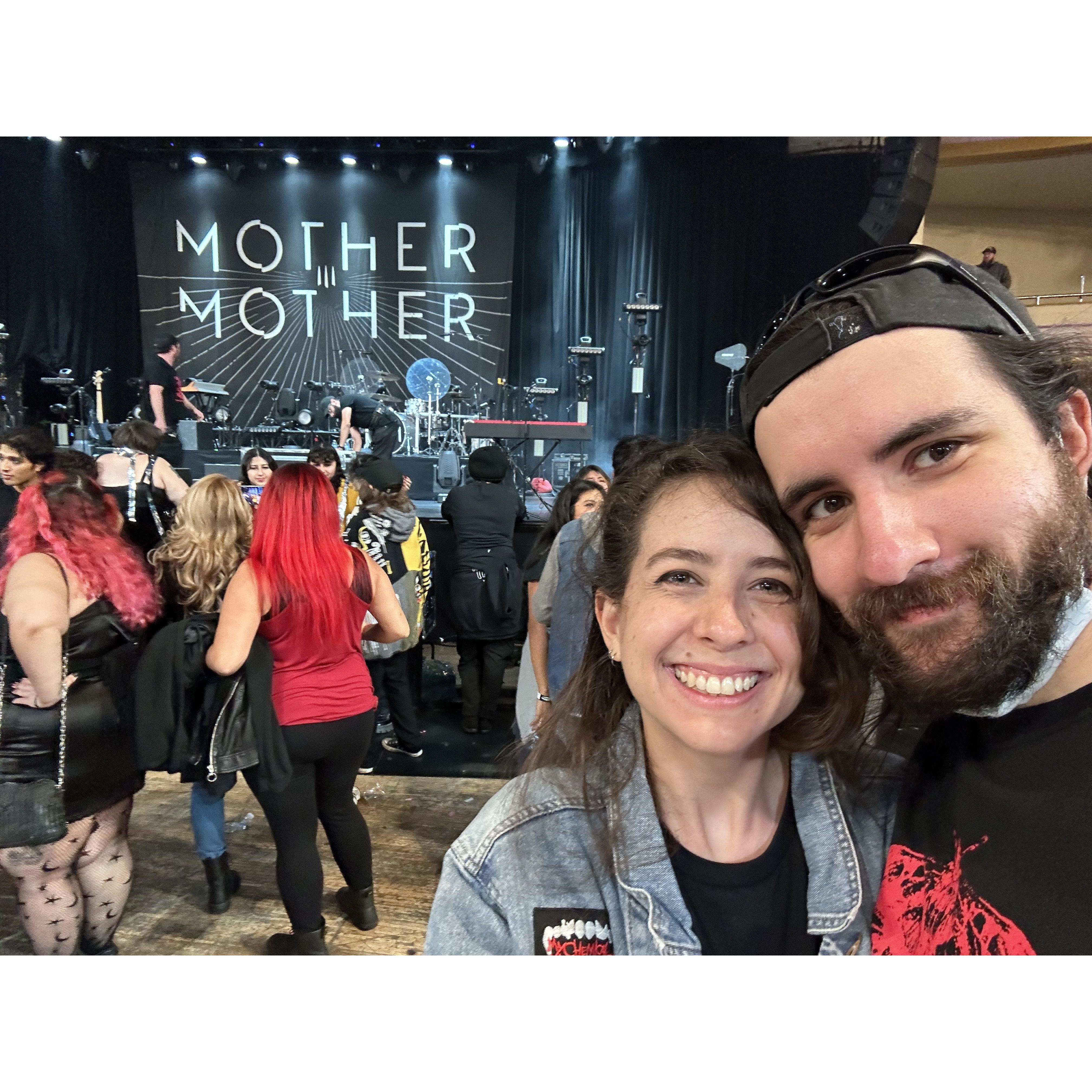 After seeing Mother Mother, our most recent concert!