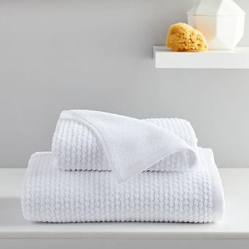Organic Mini Dot Textured Towels