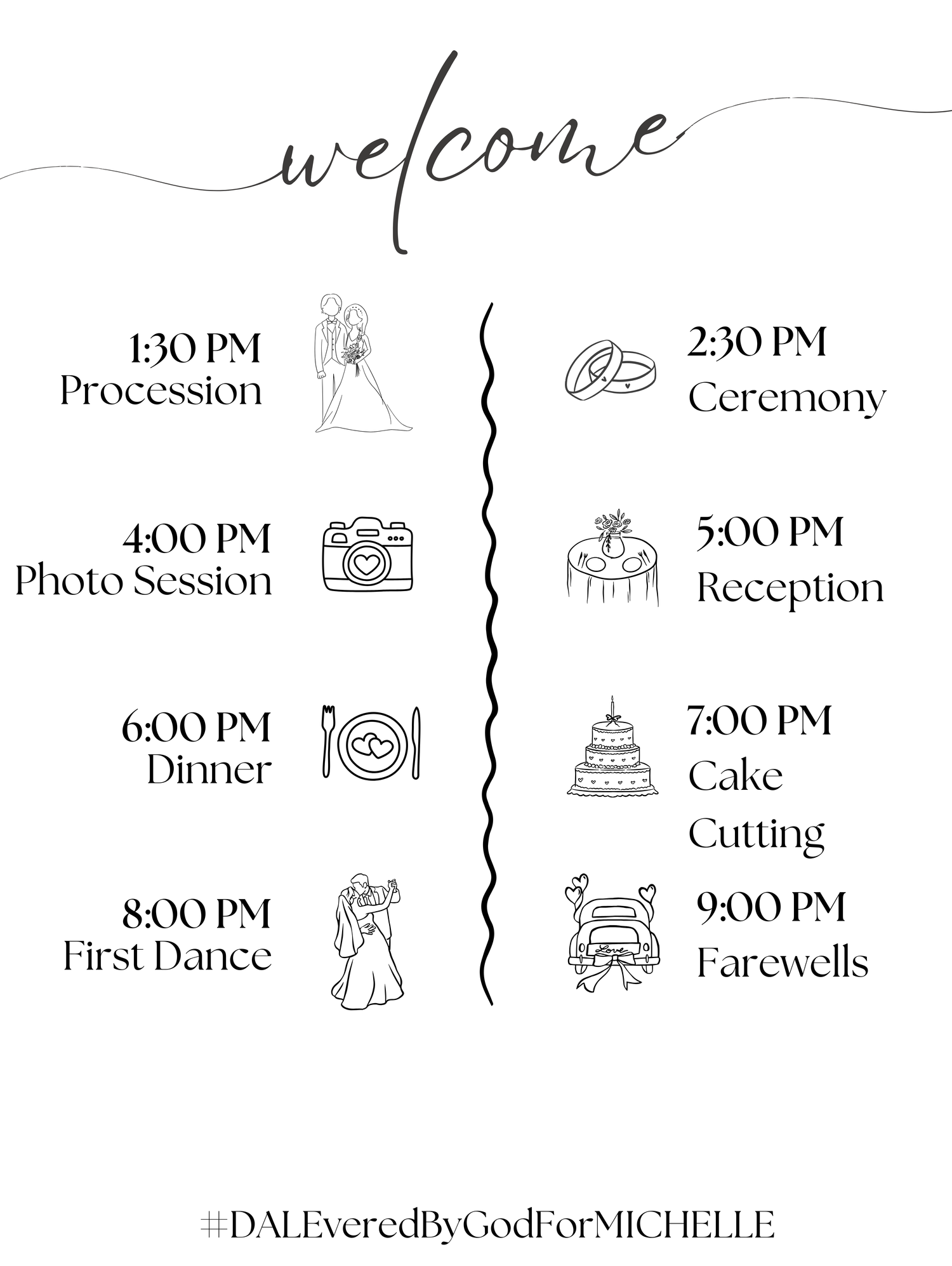 The Wedding Website of Dale Jason and Michelle Anne