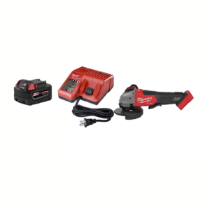 Milwaukee M18 FUEL Brushless 4-1/2in Grinder with 5Ah Battery & Charger Kit