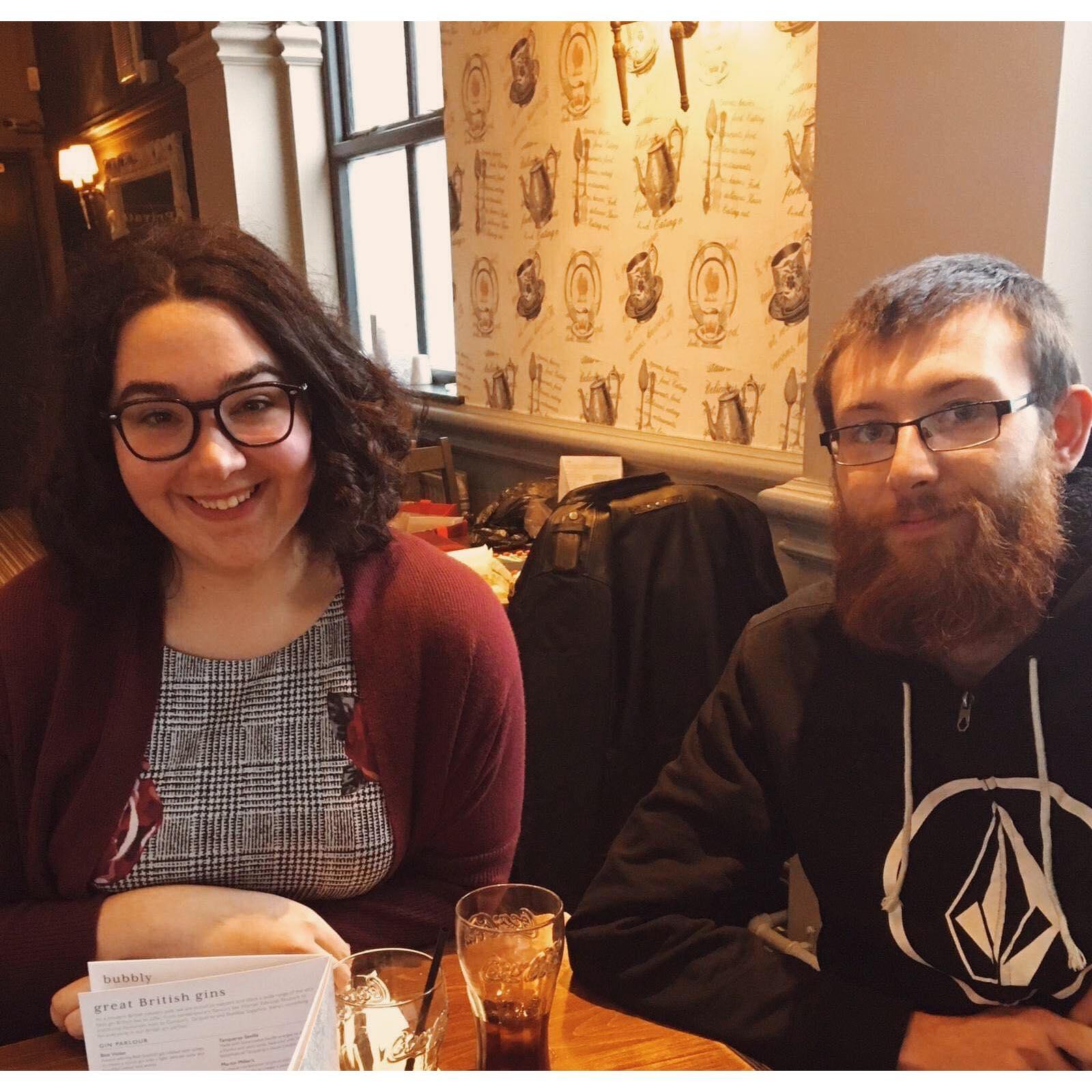 One of our first photos together