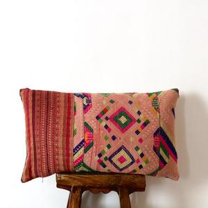 Embroidered Hmong pillow no. 107