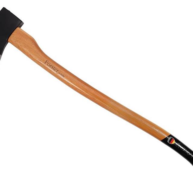 1844 Helko Werk Germany - Förster Professional Heavy Felling Axe for Felling Trees and Wood Cutting - Head 4.5 lb, Handle 35 in (Heavy Felling) #10460