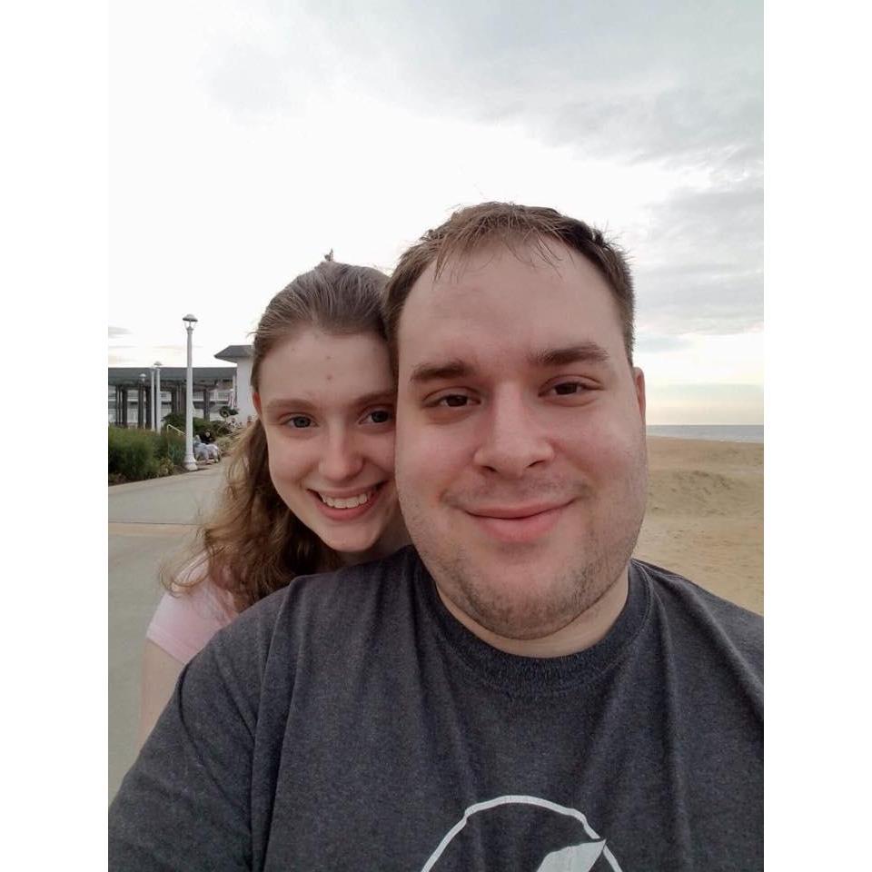 Taken on our vacation to Virginia beach, our first full vacation together!