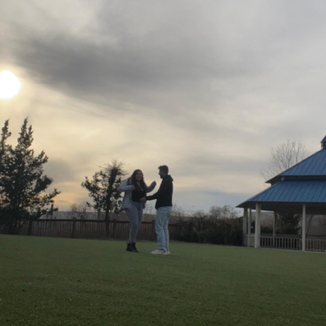 Exploring Bishoy's childhood park