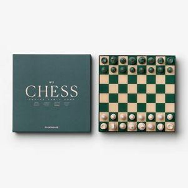 PRINTWORKS Chess, Classic, Green