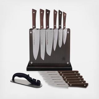 14-Piece Knife Block Set, Stone Series