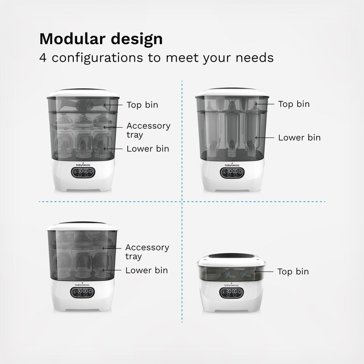 Baby Brezza, One Step™ Baby Bottle Sterilizer & Dryer Advanced