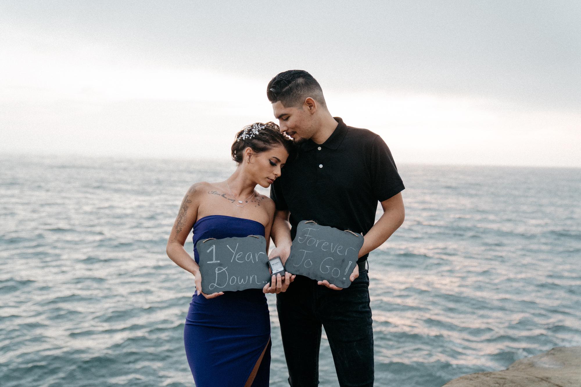 1 year down, forever to go.