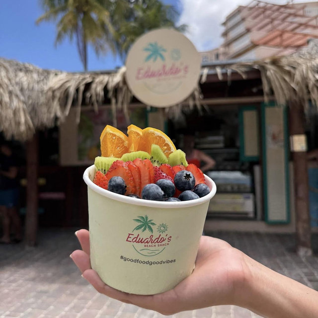 Beach Breakfast or Lunch at Eduardo's Beach Shack in Aruba - Hooneymoon