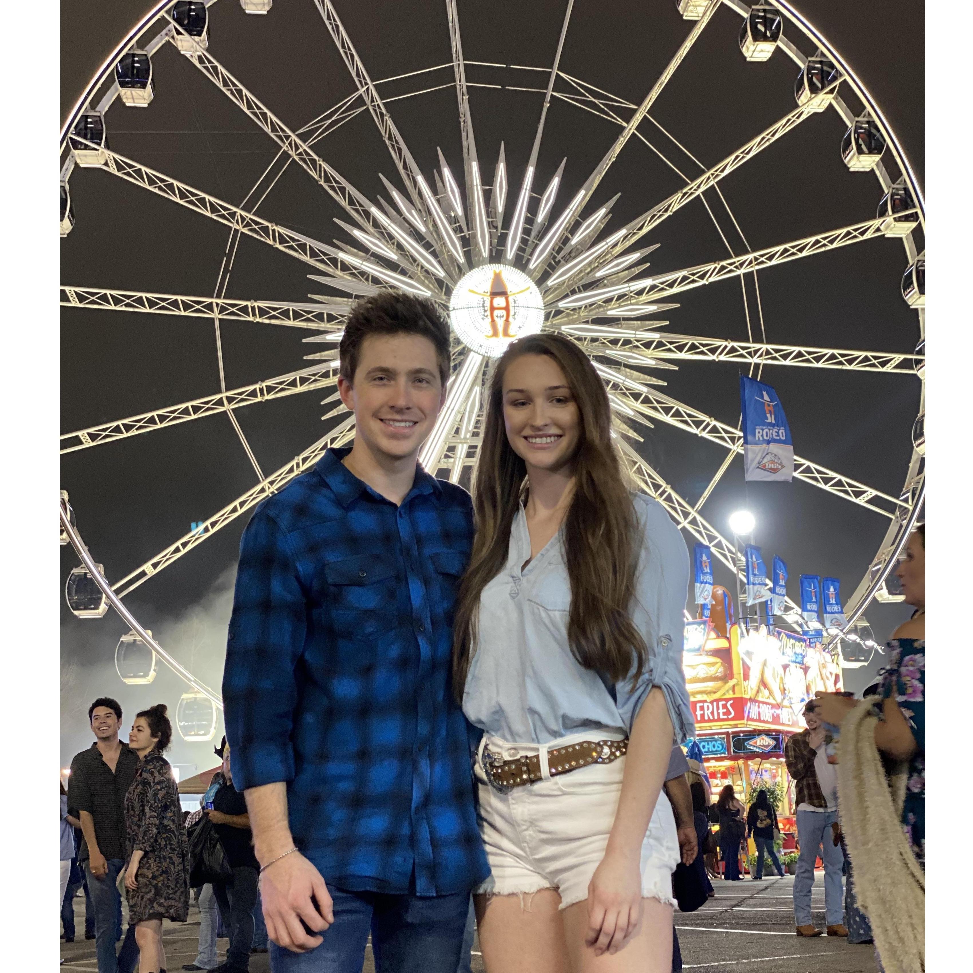Our first rodeo together