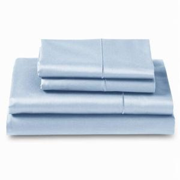 Solid Sateen Sheet Set (Queen - Iris Color - Fitted)