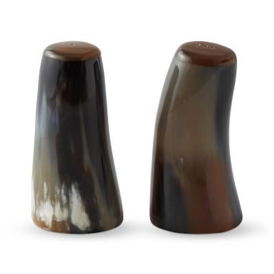 Horn Salt & Pepper Shakers