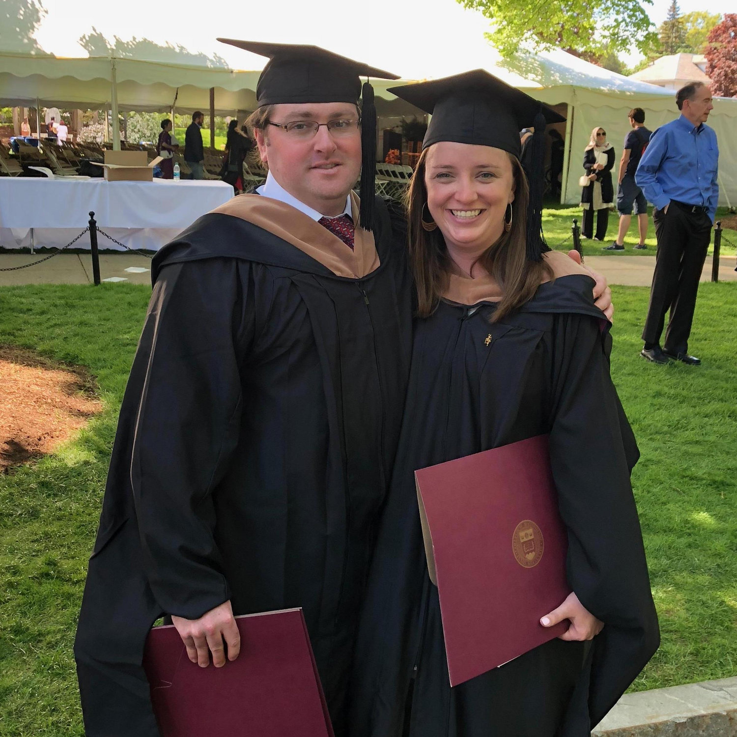 Graduation day at Boston College