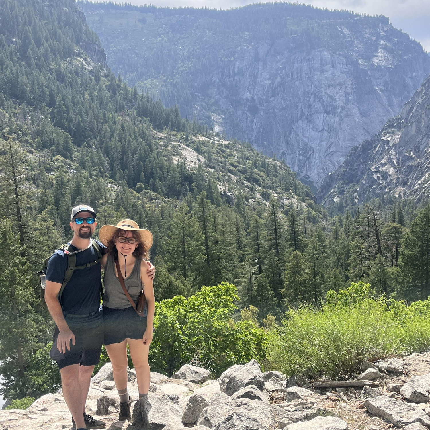 Hiking to Nevada Falls