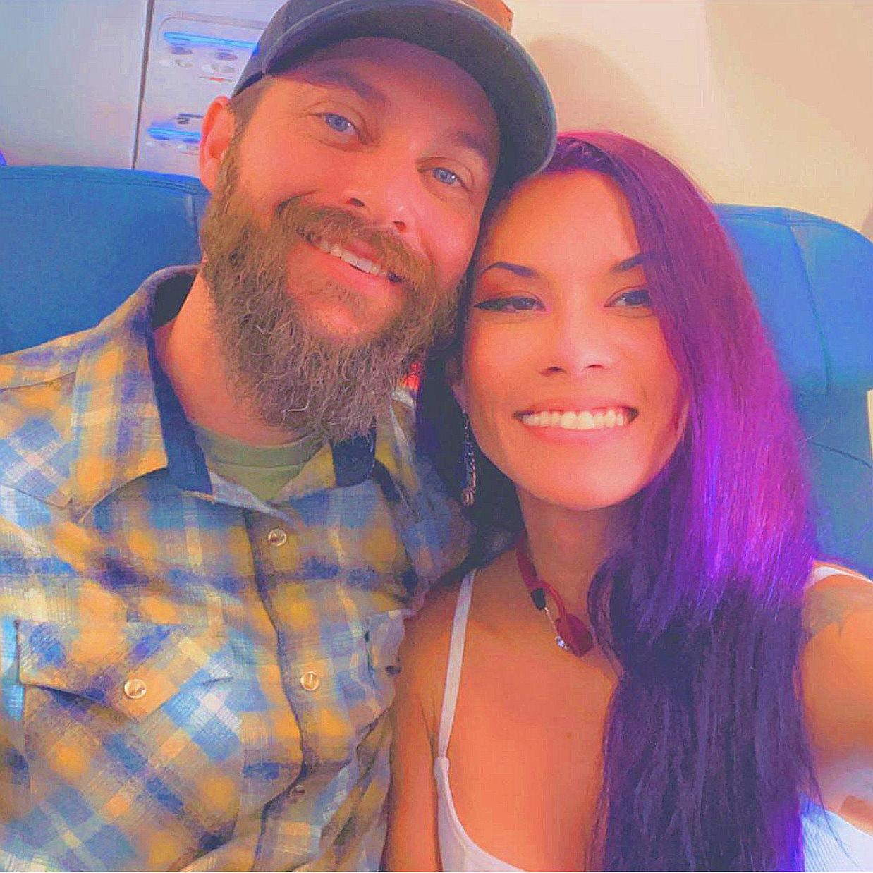 On our way to Colorado together for his Spartan Race