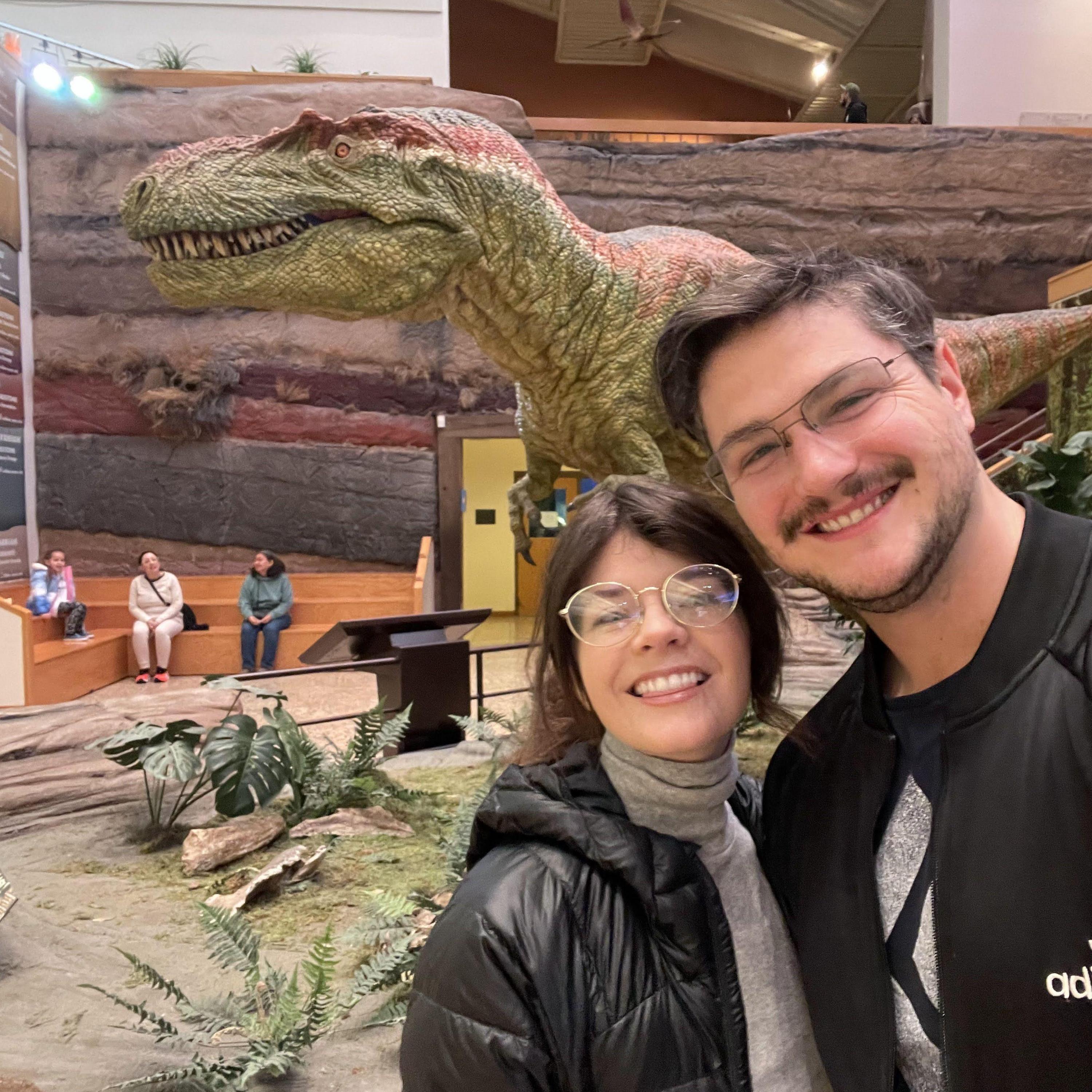 Meeting abq's famous T rex