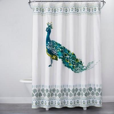 Peacock Print Shower Curtain - Opalhouse™