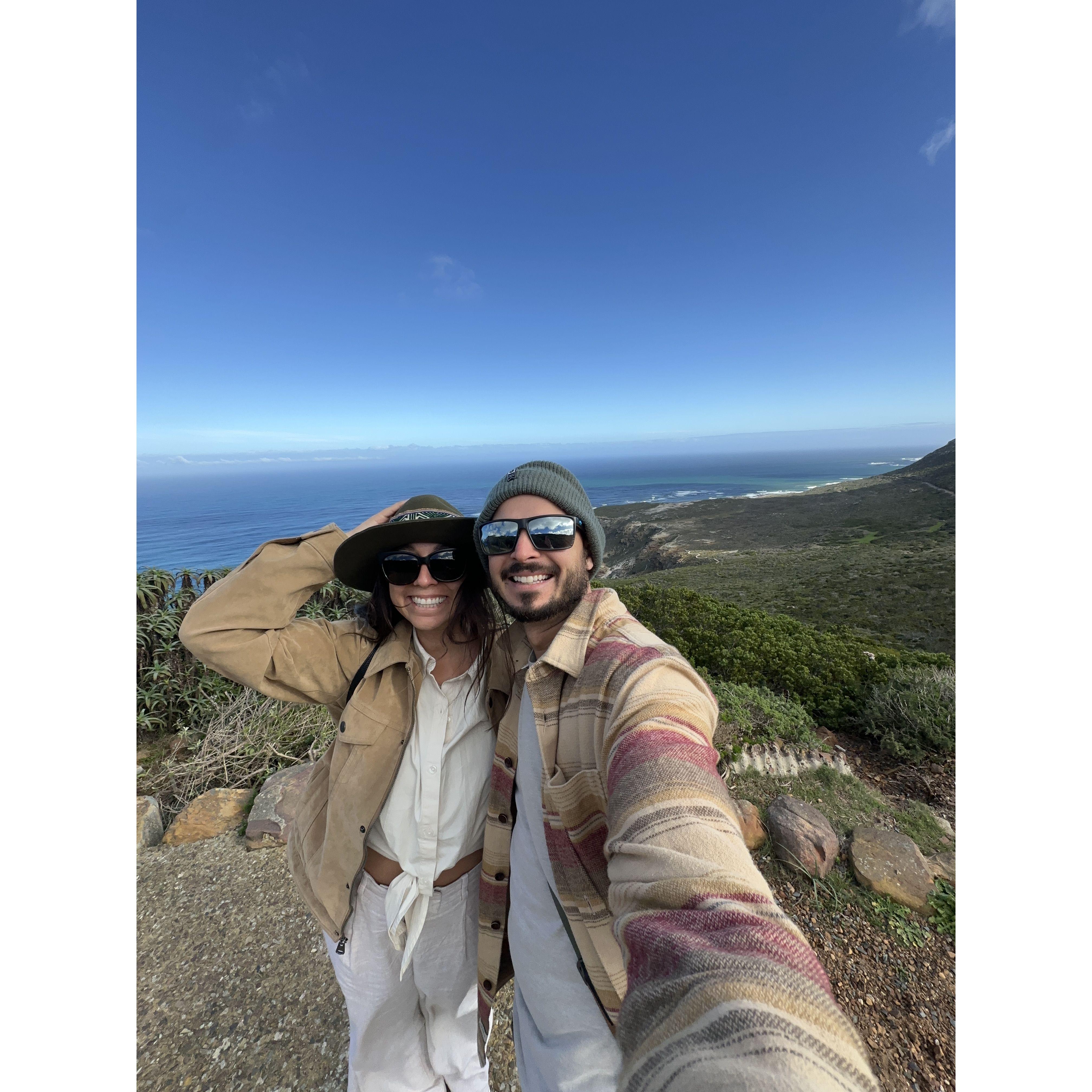 At the southernmost point of the African continent
