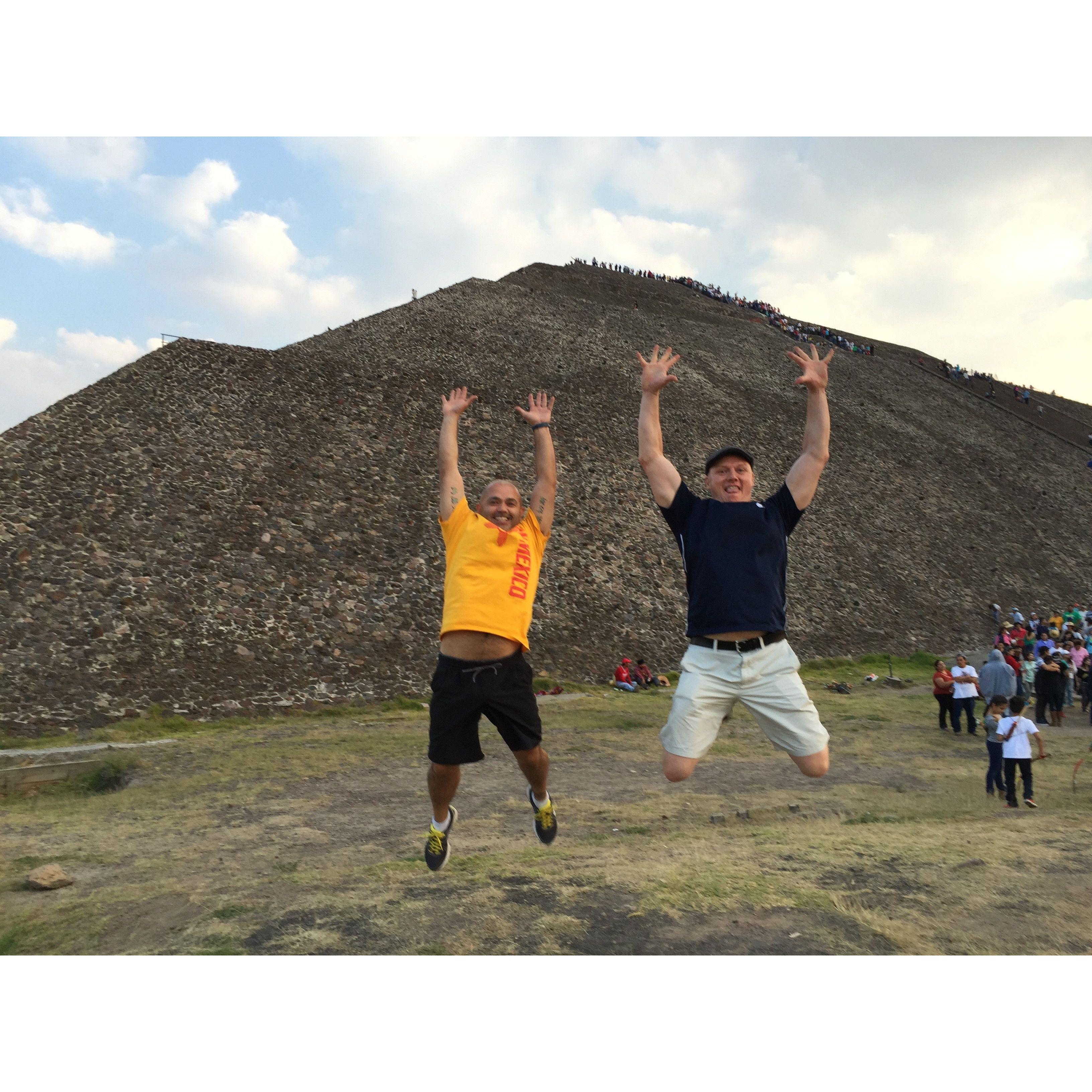 January 2016 Mexico City  Pyramid's