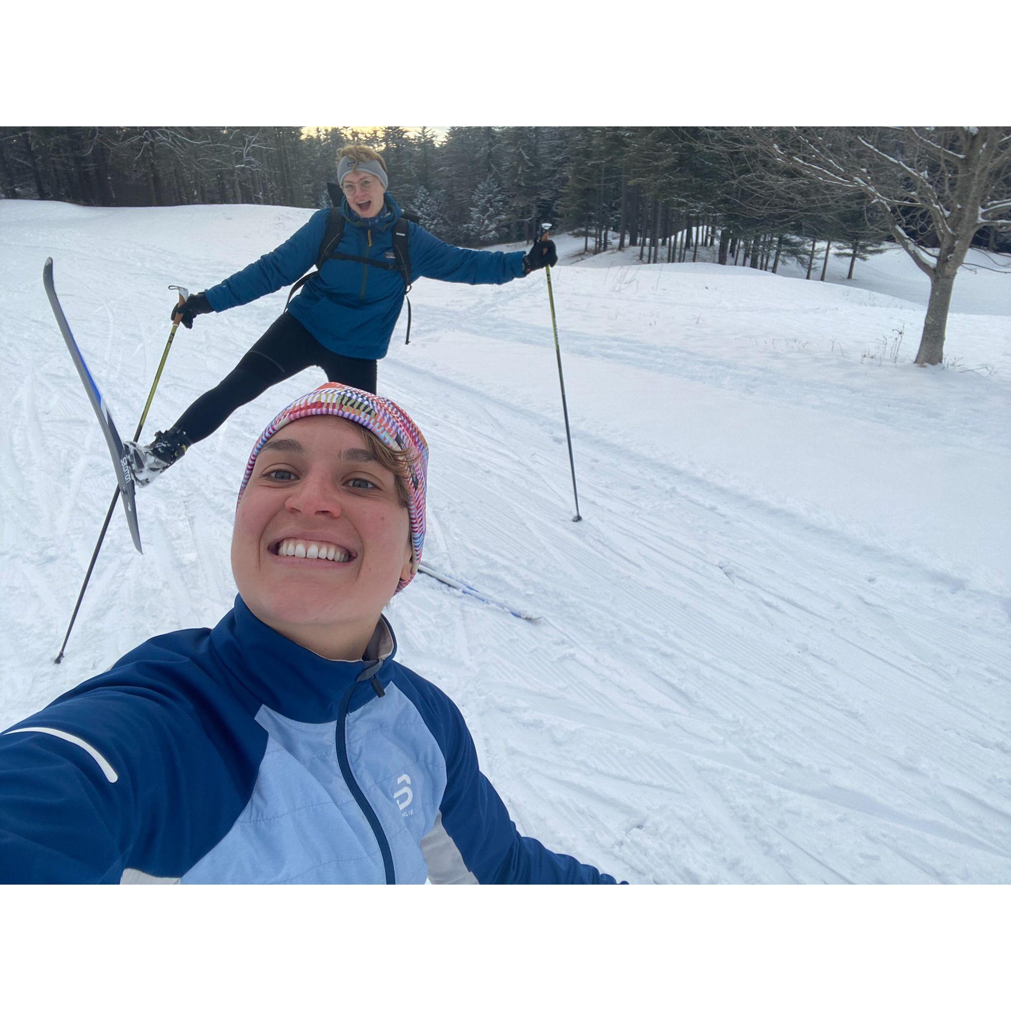 Slip and slide in Vermont