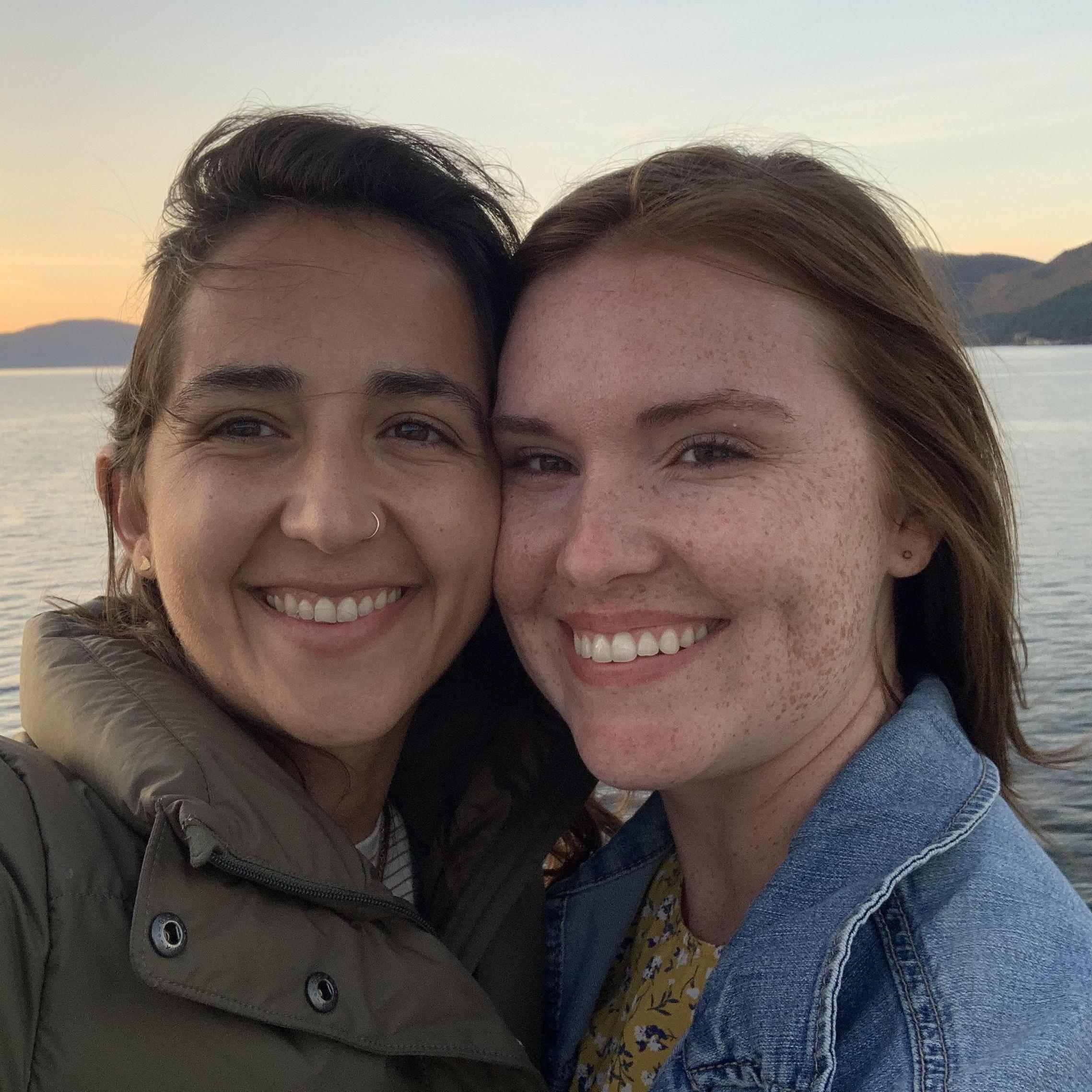 A ferry photo from our engagement trip to Orcas Island. August 2023