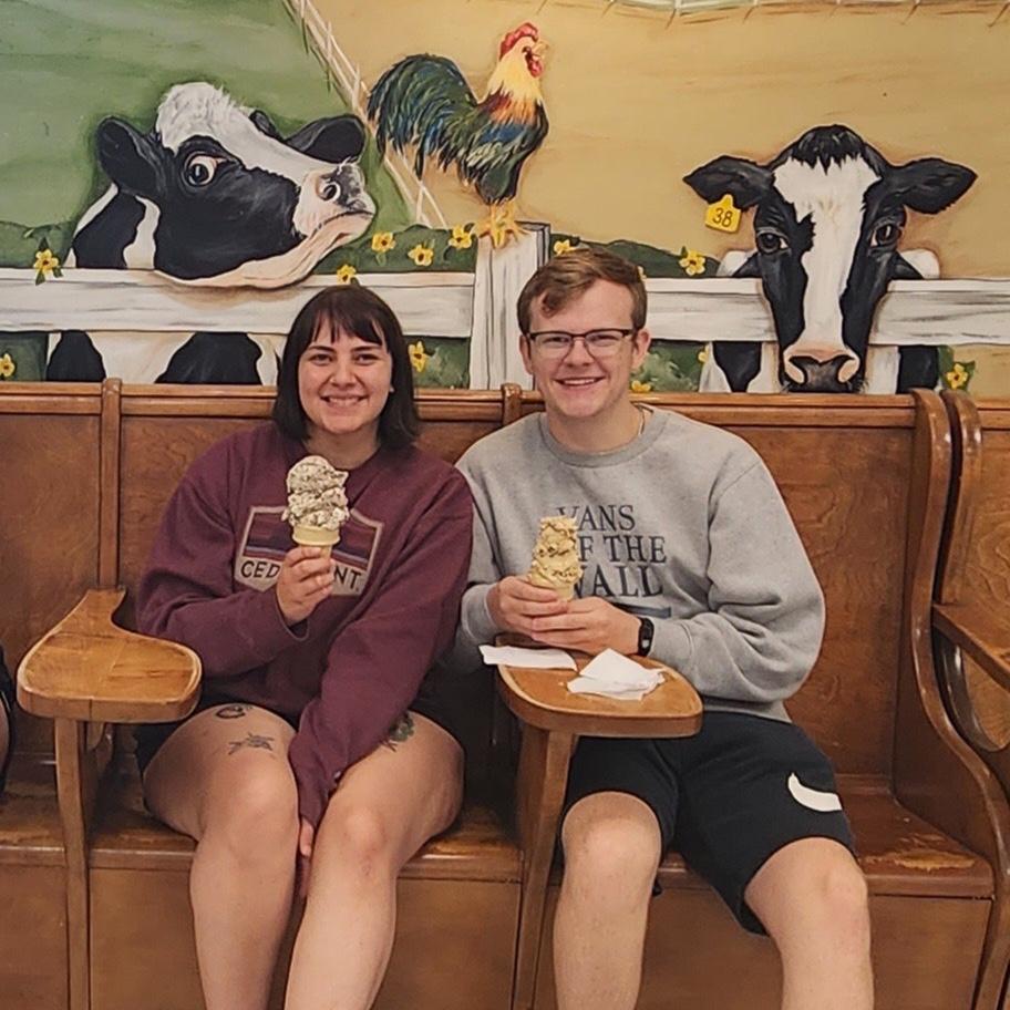 Our second time visiting back home together. Toft’s ice cream was a must have!