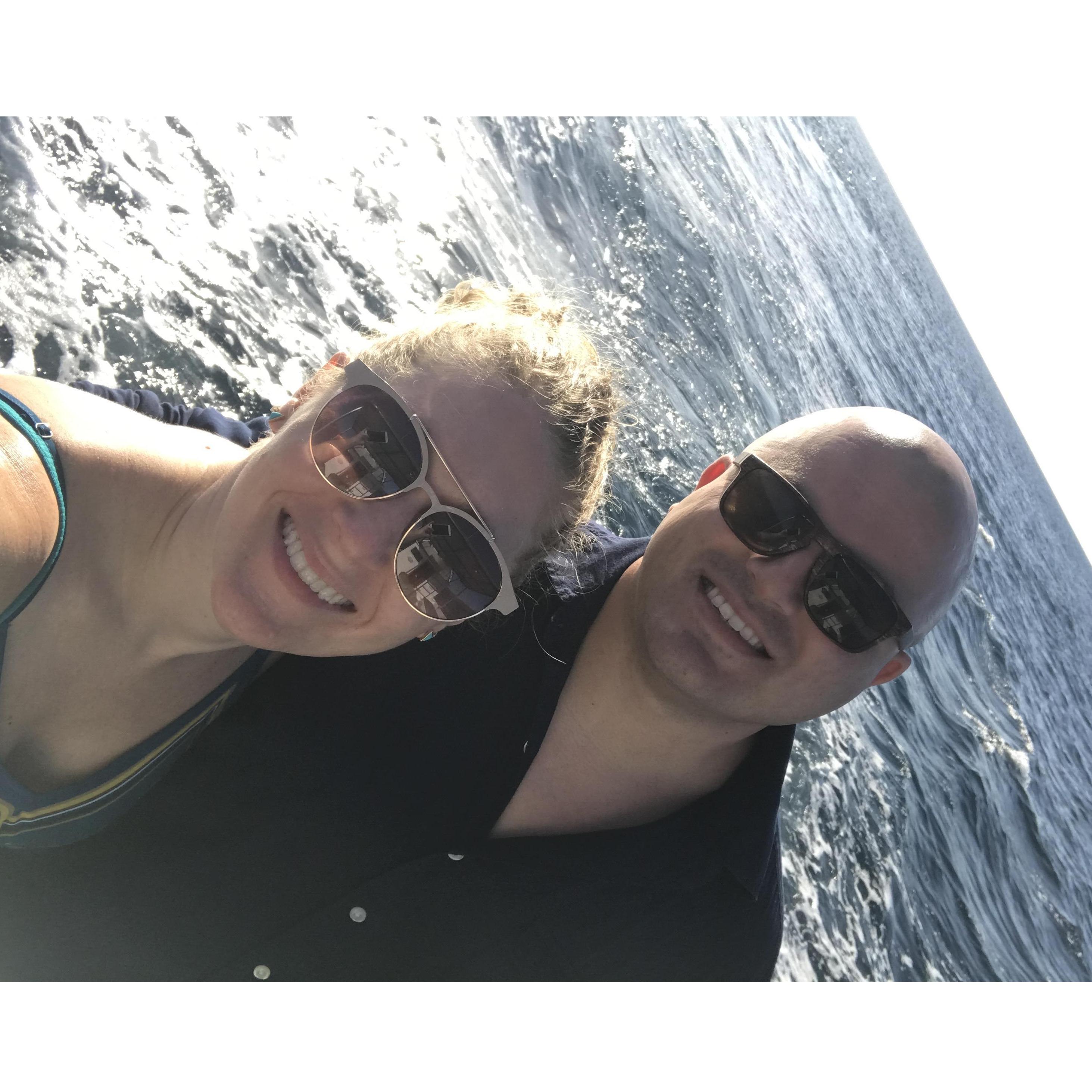 Costa Rica 🇨🇷 Dolphin Cruise. And our first vacation together, aka make it or break it, and we made it good