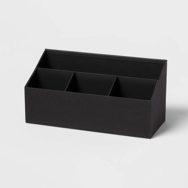Canvas Desk Tool Holder/Organizer Black - Brightroom™