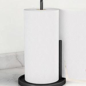 Paper Towel Holder, Matte Black