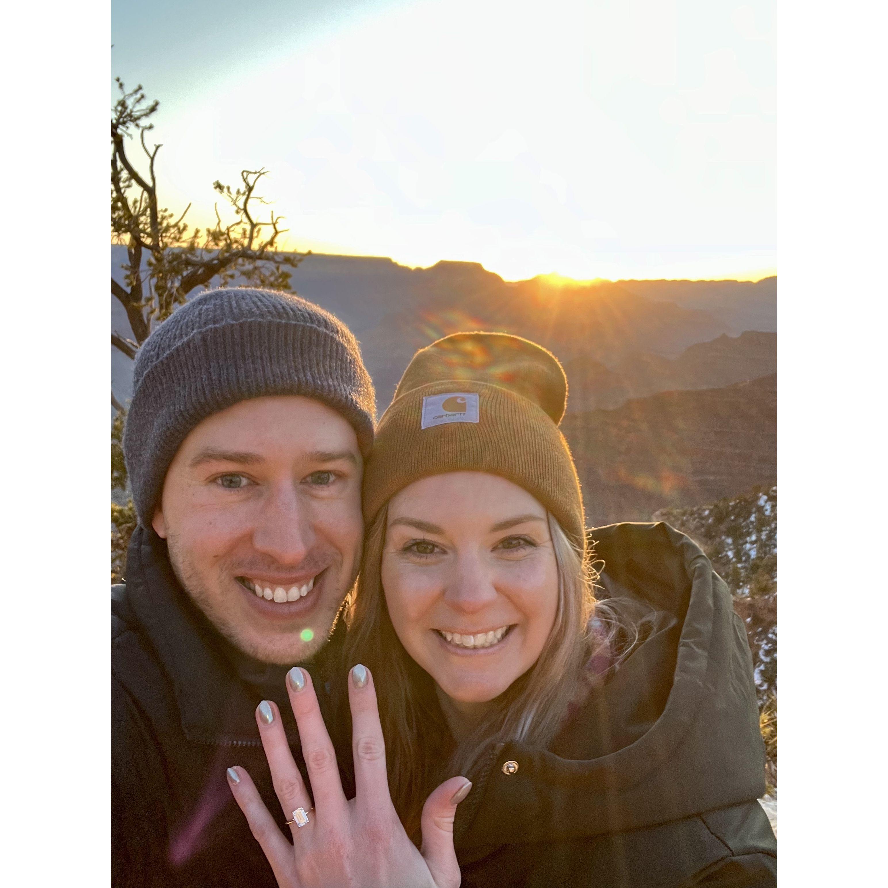 The moment I said, "Yes!"