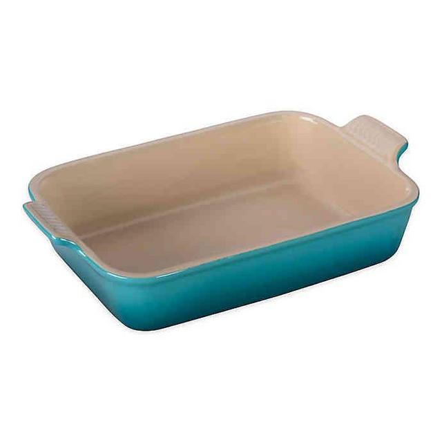 Le Creuset® Heritage 7.5-Inch x 10.25-Inch Rectangular Baking Dish in Caribbean
