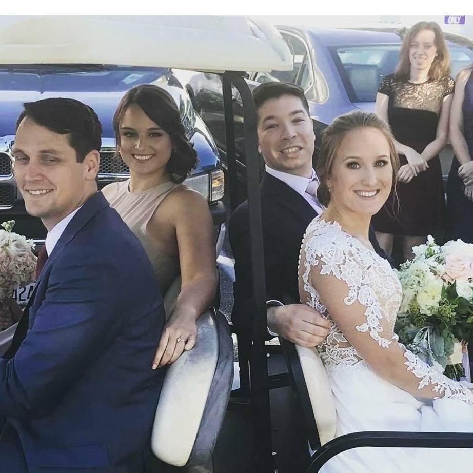 Christie and Drew's wedding, 2018