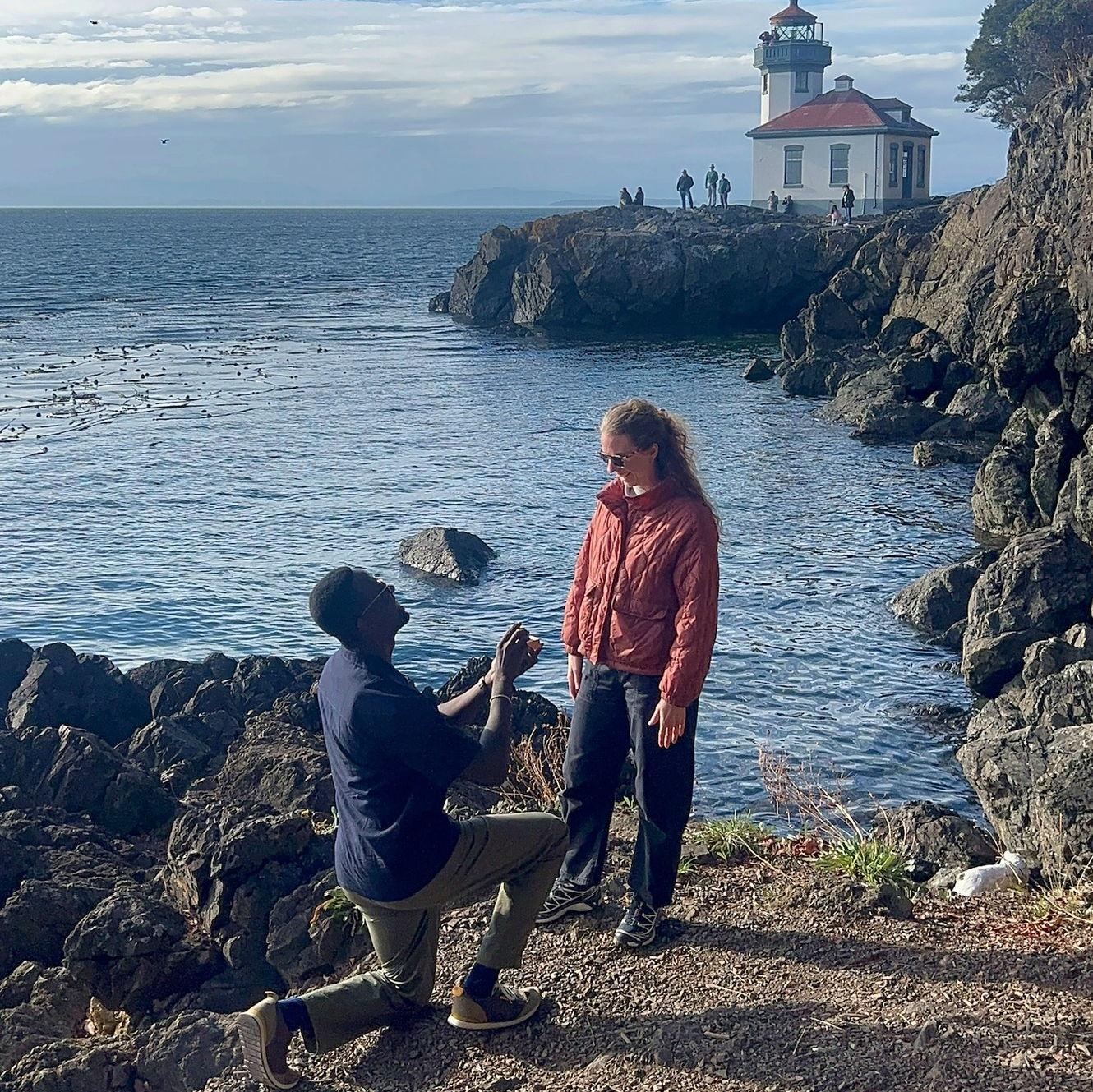 She said yes on San Juan Island, WA 9/27/2025!
