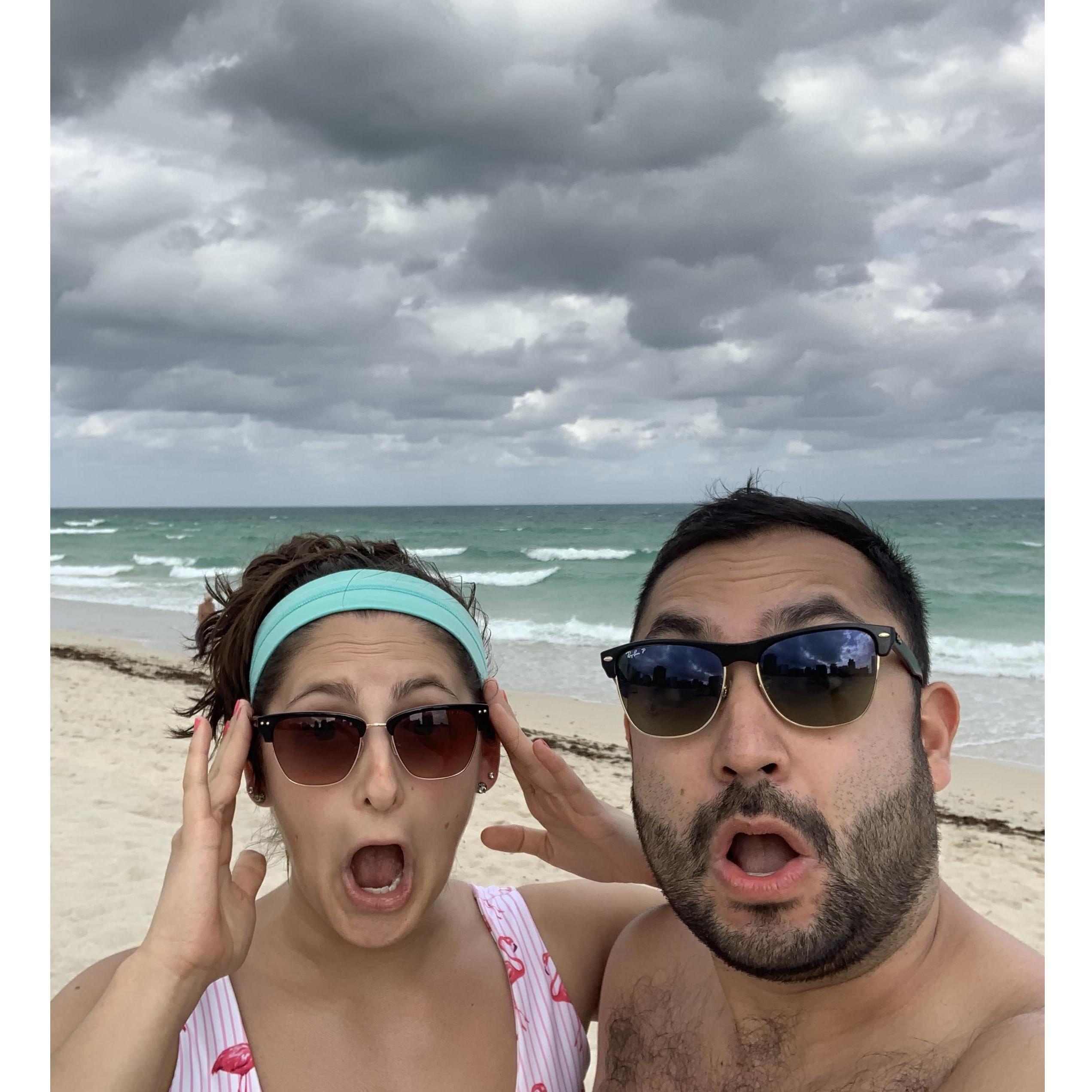 On Miami Beach, FL