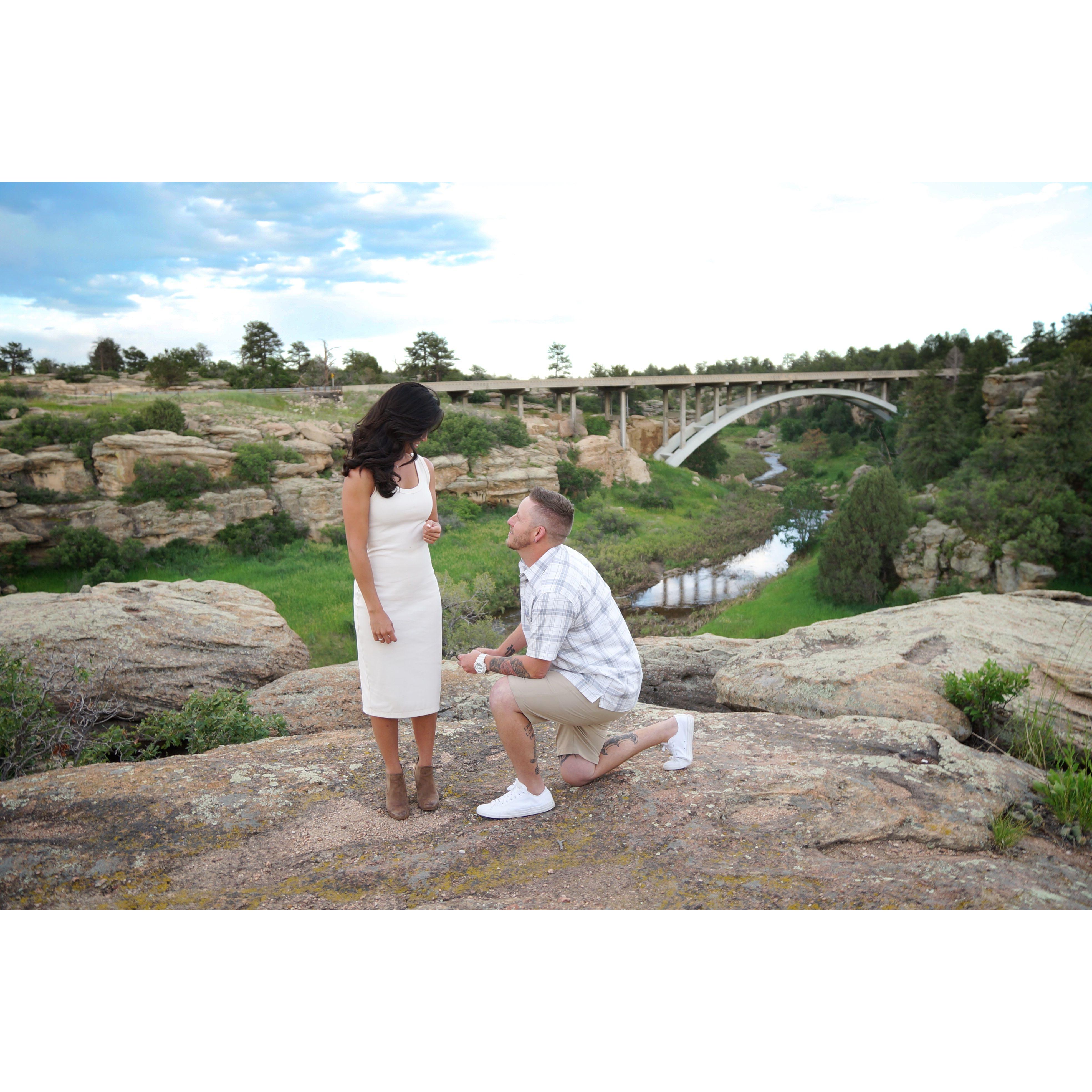 Daniel did a thing, and Erika said YES!.
