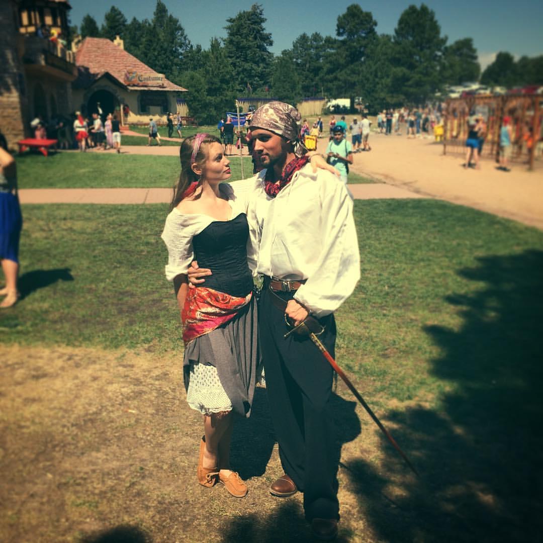 All dressed up for Ren Fair. 2016