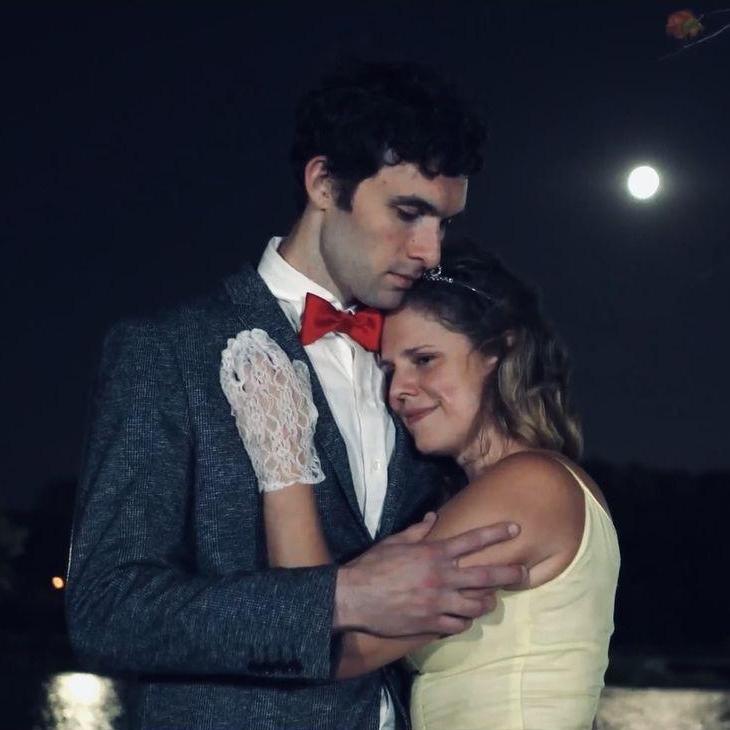 Our first on screen scene together