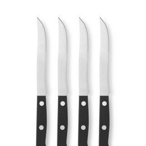 Zwilling J.A. Henckels Twin 4-Piece Steak Knife Set, Black