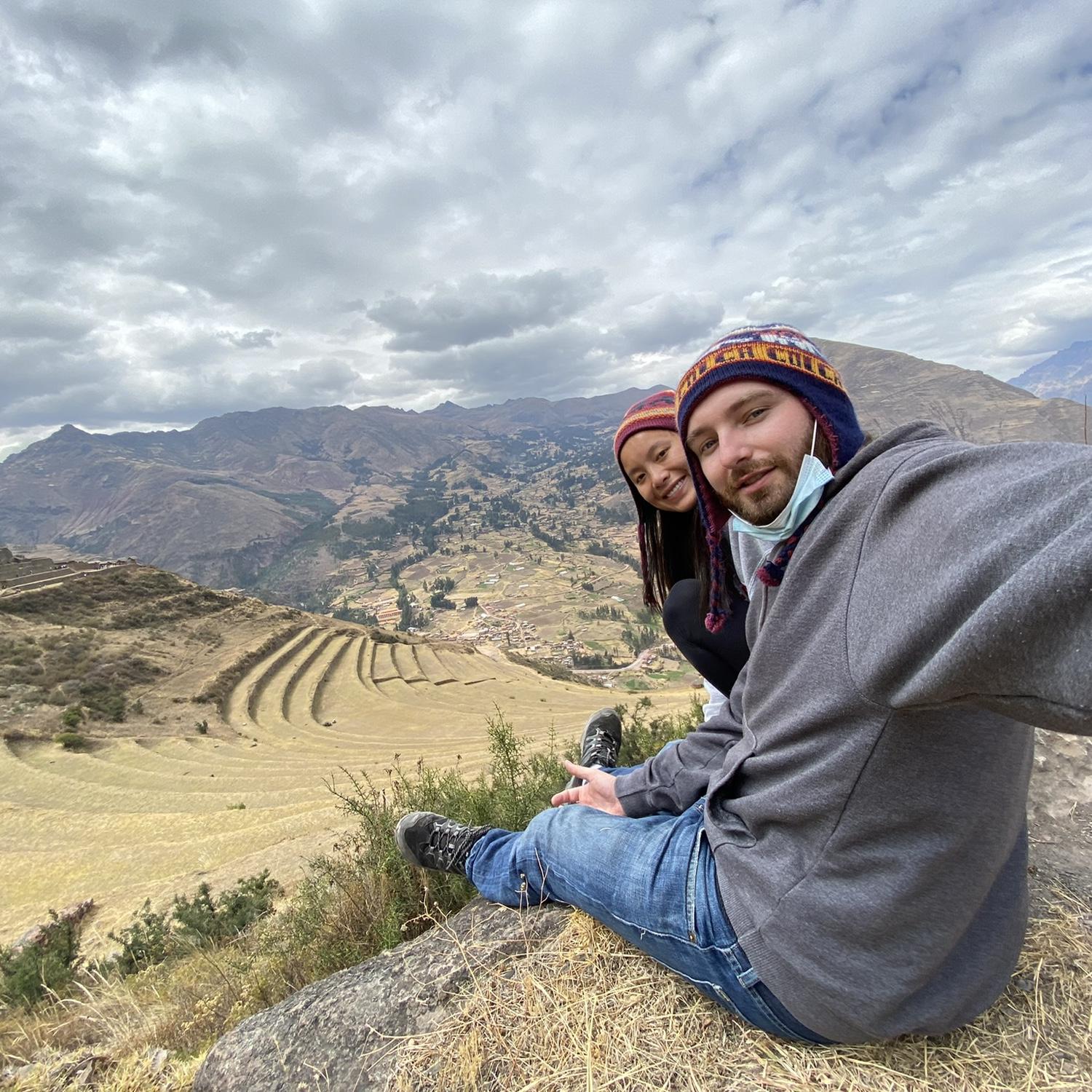 The tour to get us to Machu Picchu. We stopped in Ollantaytambo.