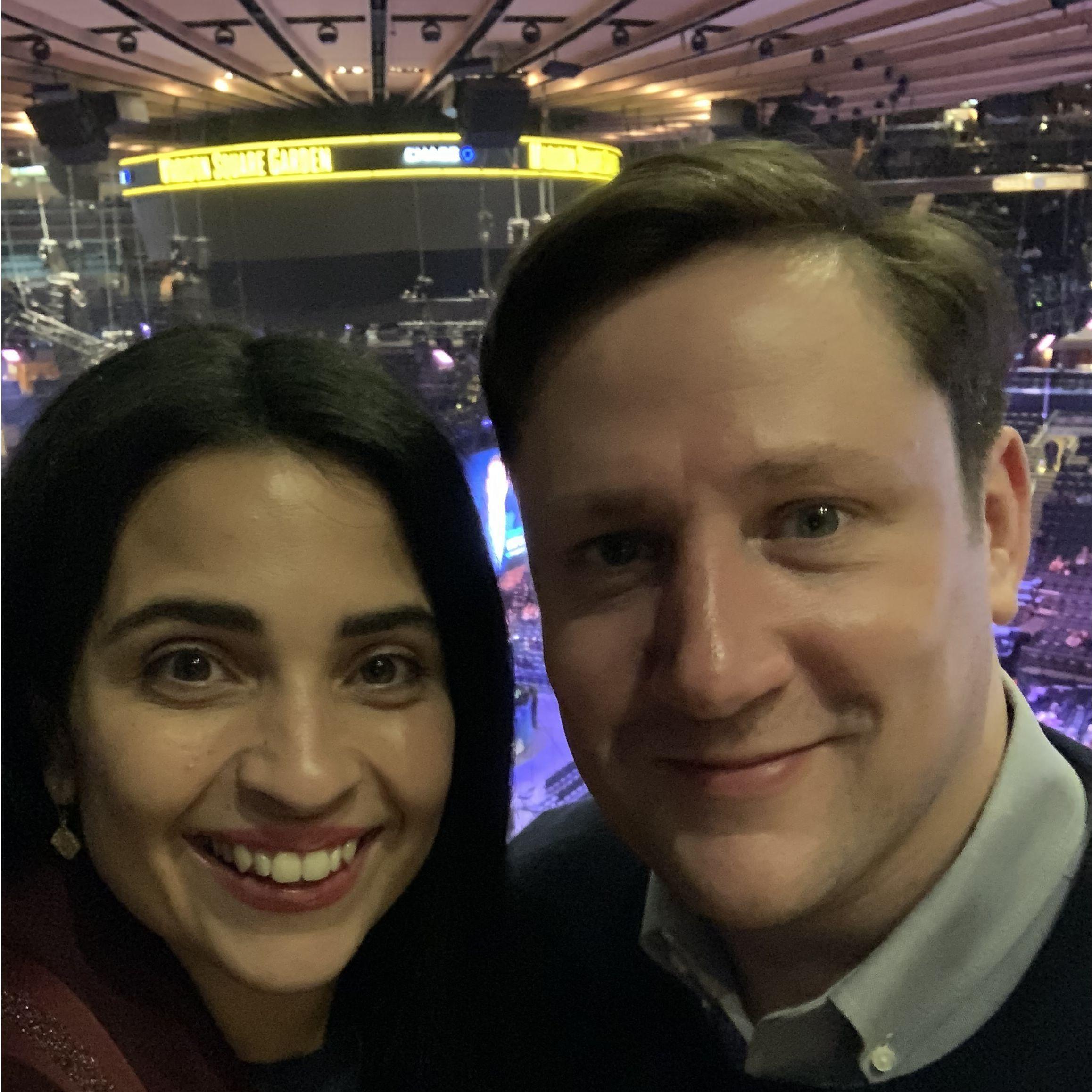 Andrea Bocelli concert at Madison Square Garden!